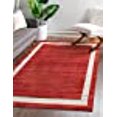 thumbnail image 3 of Unique Loom Del Mar Collection Contemporary Transitional Area Rug, 8' x 11', Terracotta/Ivory, 3 of 10