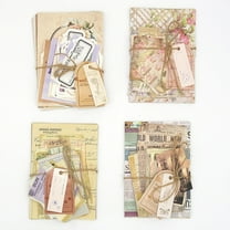 Scrapbook Paper, 400 sheets of journaling supplies for Vintage Crafts Planner Bullet Junk Journal Supplies Mixed Media Collage Card Album Embellishments