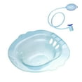 thumbnail image 3 of Lavabo de baño de asiento para inodoro Fernando Bidé antidesbordamiento Azul, 3 of 7