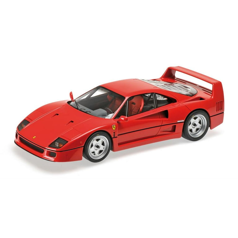 Ferrari F40 in Red Resin Model Car in 1:18 Scale by Kyosho - Main Image
