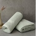 thumbnail image 4 of FABDREAMS 100% Organic Cotton GOTS Ceritied 700 GSM Bath Sheet Towel Set of 2, 2 Bath Sheet Towels 36 x 70 in, Green, 4 of 8