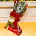 thumbnail image 4 of Miommo Large Christmas Stockings for Fireplace 18.5 Inch Personalized Family Xmas Decor with 3D Plush Santa Snowman Reindeer Hanging Holiday Stocking, 4 of 4