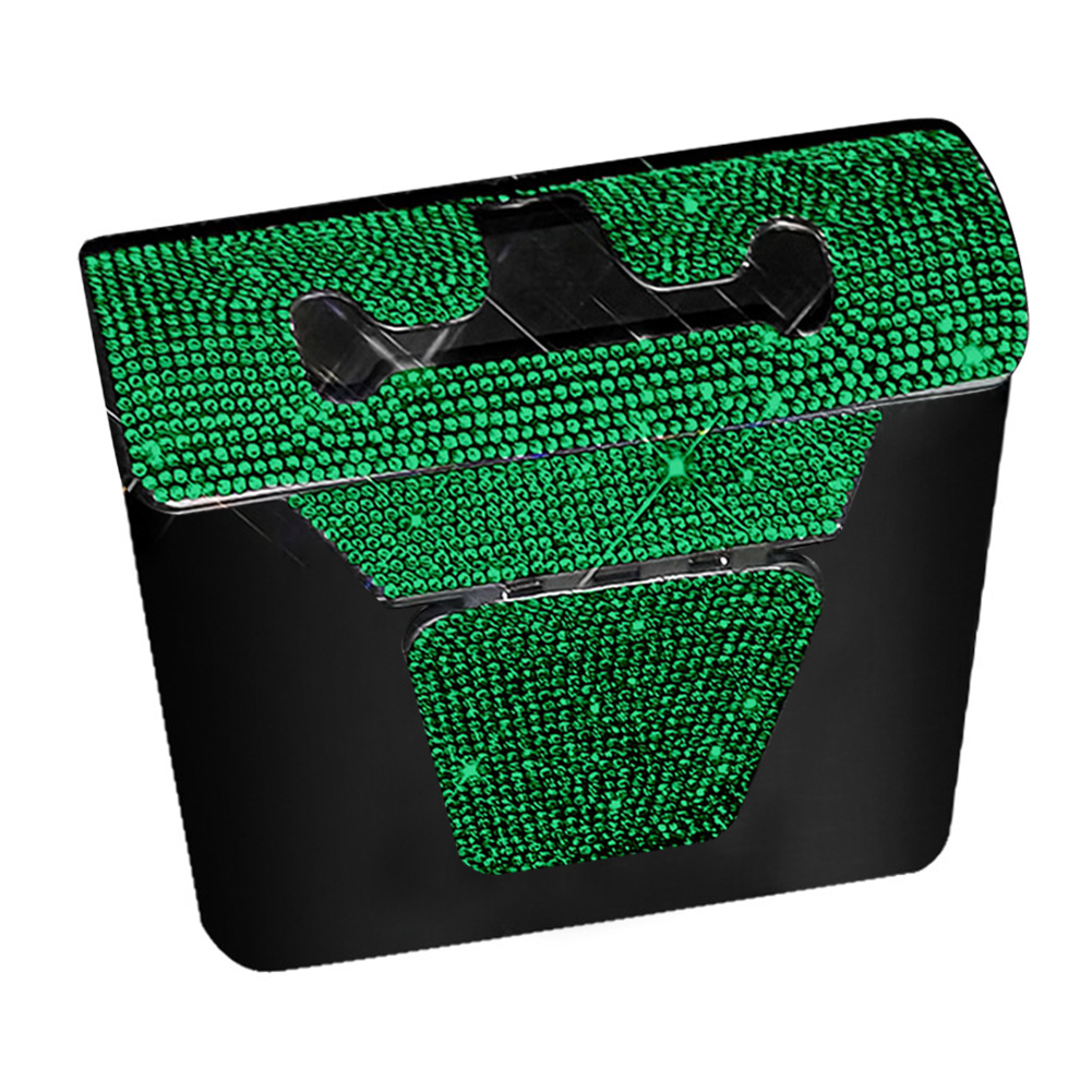 Uposao Car DiamondEncrusted Tissue Box Side Door Napkin Box Bling