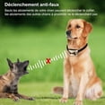 thumbnail image 4 of Dispositivo de entrenamiento ultrasónico para perros, collar antiladridos para perros pequeños, collar de entrenamiento recargable, resistente al agua, pantalla LCD con pitido y vibración,, 4 of 5