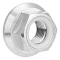 thumbnail image 4 of Flange Nuts, 1pc Titanium Alloy Hex Flange Lock Nuts Hardware Nuts Flange Lock Nut with Firm Connection for Bike Motorcycle, 4 of 7