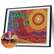 thumbnail image 1 of Cuadros Decorativos 5D bricolaje completo especial en forma de taladro diamante pintura puesta de sol árboles decoración colgante Ehuebsd Nuevos Originales, 1 of 9