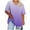 02-Purple, variant on Oversized Tshirts for Women Summer Plus Size V-Neck Short Sleeve Tie Dye Tops Base Tees Casual Trendy Blouses