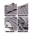 thumbnail image 6 of COOFANDY Men's Polo Shirt and Shorts Set Summer Outfits Fashion Casual Short Sleeve Polo Suit for Men 2 Piece Shorts Tracksuit, 6 of 6