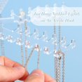 thumbnail image 6 of Acrylic Necklace Organizer, Rotating Necklace Holder Hanger, Transparent Jewelry Organizer Display Stand, With 84 Hangers Hanging Hooks, 1X1 Set Of Display Racks Hooks, Clear, 6 of 7