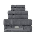thumbnail image 4 of LUCIA MINELLI Towels Beyond - Luxury 6 Piece Turkish Cotton Towel Set - Highly Absorbent & Durable for Home & Spa Grey, 4 of 5