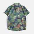 thumbnail image 4 of Hawaiian Shirt for Men Funny,Beach Shirts for Men Big and Tall,Summer Regular Fit Short Sleeve Casual Hawaiian Shirt for Men Button Down Shirts,Printed Palmshadow Floral Clothing, 4 of 8