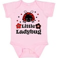 thumbnail image 3 of Inktastic Little Ladybug with Flowers Boys or Girls Baby Bodysuit, 3 of 5