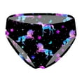 thumbnail image 1 of Kids Girls' Slim Swimming Bottom with Lining UPF50+ Sun Protection Rash Guard Swim Brief Night Pegasus 14, 1 of 5