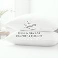 thumbnail image 5 of Cooling Gel Fiber Bed Pillow 2-Pack King Size For All Sleep Styles - Back, Side and Stomach Sleepers, 5 of 10