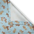 thumbnail image 4 of Ambesonne Dog Lover Valance Pack of 2, Playful Golden Puppy, 54"X12", Multicolor, 4 of 5