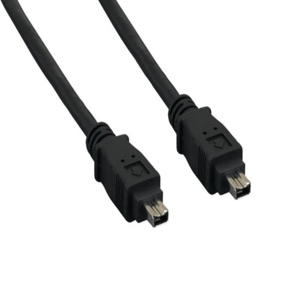SANOXY Cables and Adapters; 10ft FireWire 400 Cable 4-Pin to 4-Pin IEEE 1394a (Black)
