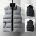 thumbnail image 2 of Ma Jia Otoño e Invierno para Hombres Nueva versión Coreana Abrigo Grueso Informal Camiseta sin Mangas Juventud Grande Novia, 2 of 5