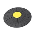 thumbnail image 4 of Colaxi Wobble Balance Board 360 degree Rotation Equipment Portable Birthday Gift Core Training Exercise Balance Stability for Yoga Yellow, 4 of 8
