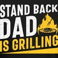 thumbnail image 3 of CafePress - Stand Back Dad Is Grilling T Shirt - Mens Tri-blend T-Shirt, 3 of 4