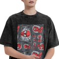 thumbnail image 3 of Spider-Man Men's Vintage Washed Drop Shoulder Short Sleeve T-Shirt, 3 of 7