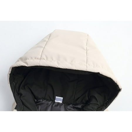 

TOWED22 Baby Coats Baby Girls Boys Hoodie Jacket Coat Winter Warm Cardigan with Ears White