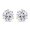 Yellow Gold, variant on 1/4 0.25 Carat IGI Certified Natural Round Brilliant Solitaire Diamond Stud Earrings for Women 14K Rose Gold 3 Prong Martini Cocktail Push Back (F-G Color SI1-SI2 Clarity)