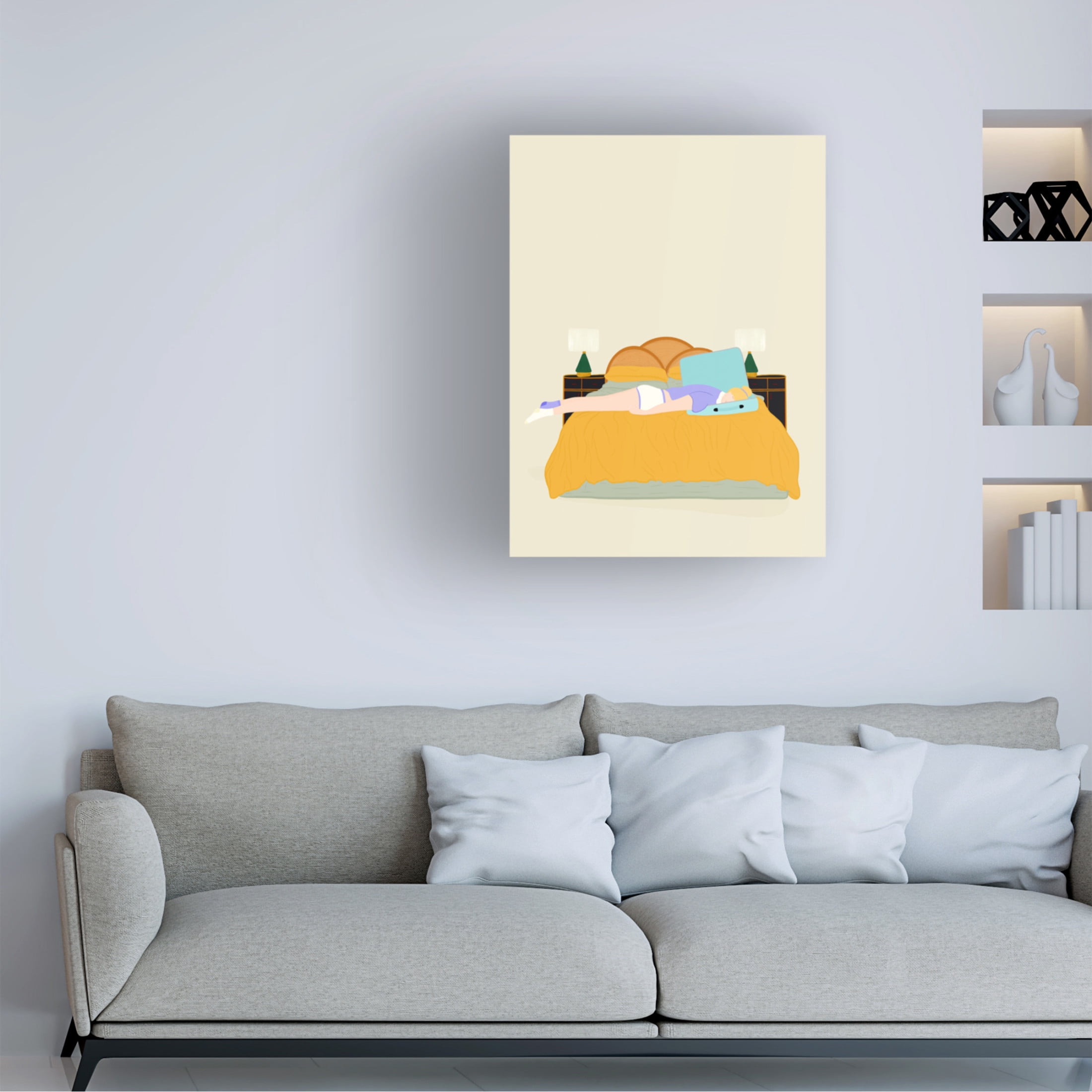Trademark Fine Art Jota de jai Digital Nomad Canvas Wall Art