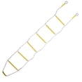 thumbnail image 1 of Ladders, Nylon Climbing Rope Ladder Strong Carrying Capacity Nylon  for Aerial Work for Emergency for Underground Rescue 2m, 1 of 8