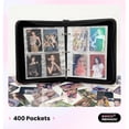 thumbnail image 3 of Carpeta para tarjetas fotográficas Swico Remado, 400 bolsillos con fundas, álbum, 3 of 4