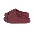 thumbnail image 4 of Achuyrbd Couple's EVA Thick Sole Open Toe Slippers Waterproof Non-Slip Breathable Comfort Home Bathroom Slide Sandals, 4 of 6