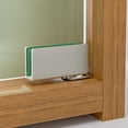thumbnail image 4 of Lefu 2PCS Non-Porous Glass Door Hinge Hinge Display Cabinet Magnetic Touch, 4 of 9