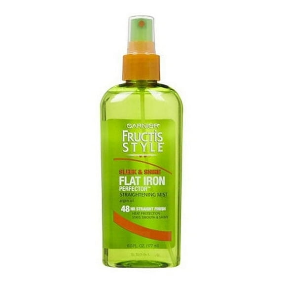 Garnier Fructis Sleek And Shine Flat Iron Perfector Straightening Mist - 6 Oz