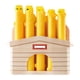 thumbnail image 4 of 10x Clips para alimentos Clips para bolsas de chips compactos portátiles herméticos reutilizables Clips para sellar alimentos Clips de almacenamiento Amarillo, 4 of 9