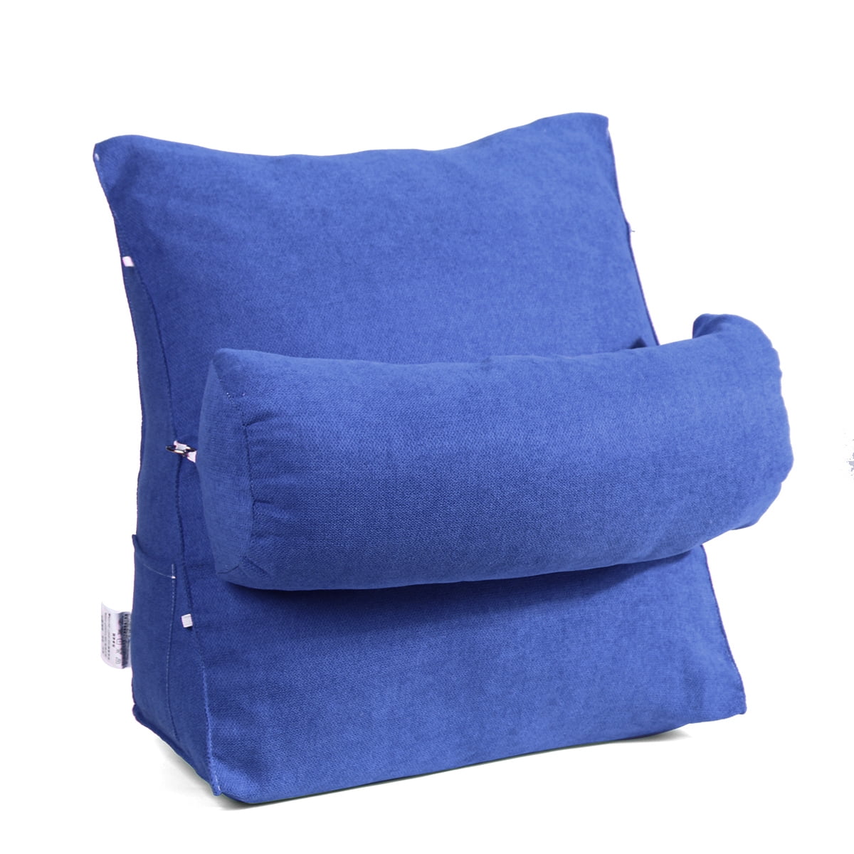 Sofa Bed Back Wedge Cushion Pillow Adjustable Backrest Pillow Waist Chaise Lounge Neck Support