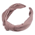 thumbnail image 1 of Diademas anudadas, diadema para mujer, aro para el cabello para todo tipo de cabello, accesorios para el cabello, rosa, 1 of 7