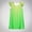 152#Green, variant on gljltg Baby Summer Girl's Cute Solid Round Neck Flying Sleeve Dress