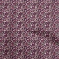 thumbnail image 1 of oneOone Cotton Poplin Twill Dark Magenta Fabric Abstract Craft Projects Decor Fabric Printed By The Yard 56 Inch Wide, 1 of 4
