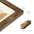 thumbnail image 2 of Mod Pods I -Framed Print w/glass-Walnut, 2 of 7