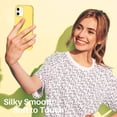 thumbnail image 6 of Shockproof Liquid Silicone Designed for iPhone 12 Case and iPhone 12 Pro Case Gel Rubber Full Body Protection Anti-Shock Cover Case Drop Protection 6.1inch-Lemon Yellow, 6 of 11