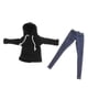 thumbnail image 4 of 1/6, accesorios de ropa de oda para niñas, con capucha y pantals , conjunto para disfraces de disfraces de Yotijar Ropa de muñecas de 11 pulgadas BJD, 4 of 7