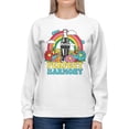 thumbnail image 2 of Officially Licensed Coca Cola Vintage Coca-Cola Perfect Harmony Women's Sweatshirt, 2 of 3