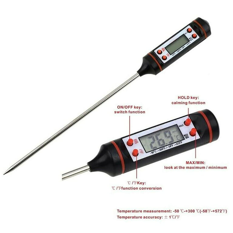 Heldig Digital kitchen thermometer Household thermometer Oven