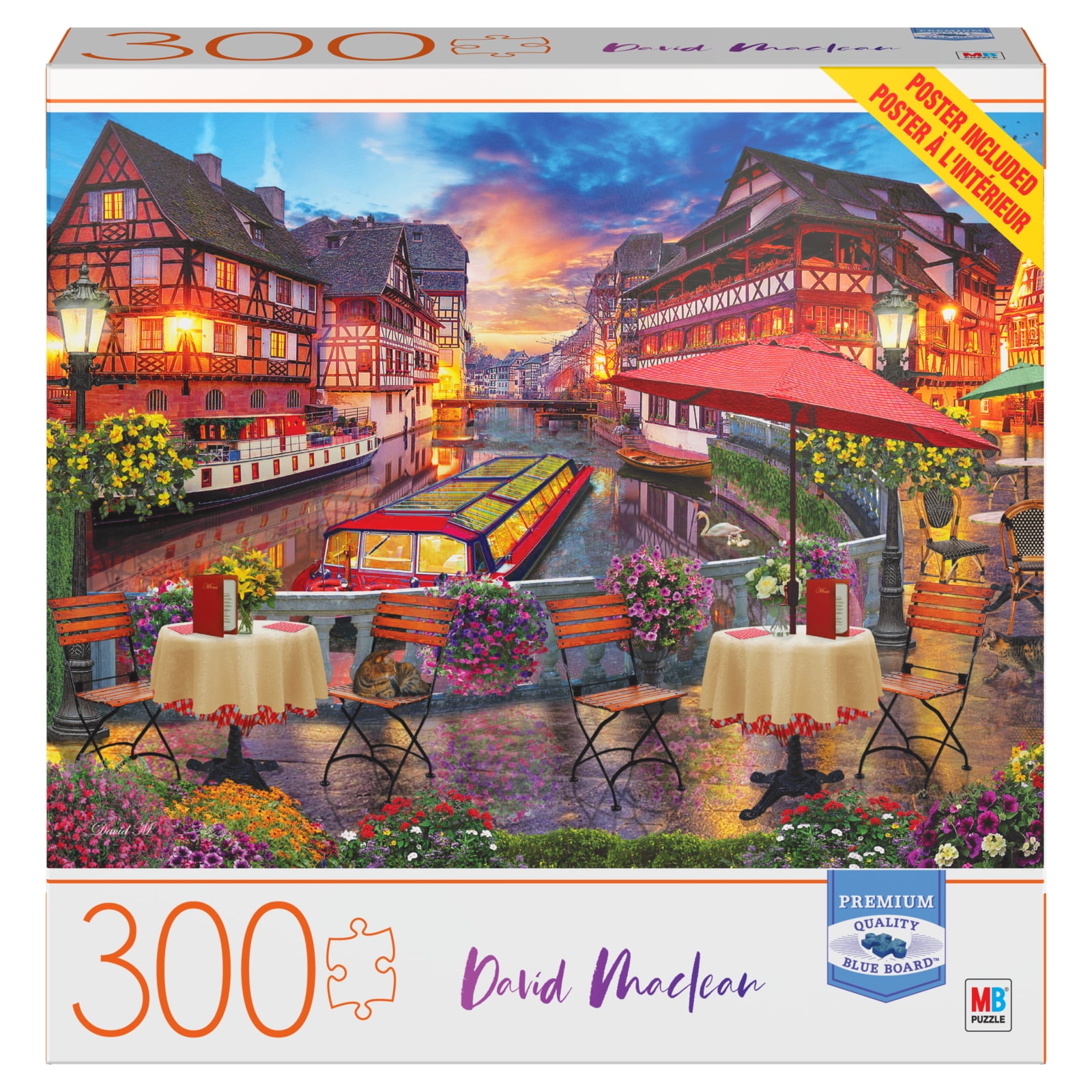 Cardinal Games Sunset Over Canal 300 Pieces Jigsaw Puzzle - Walmart.com