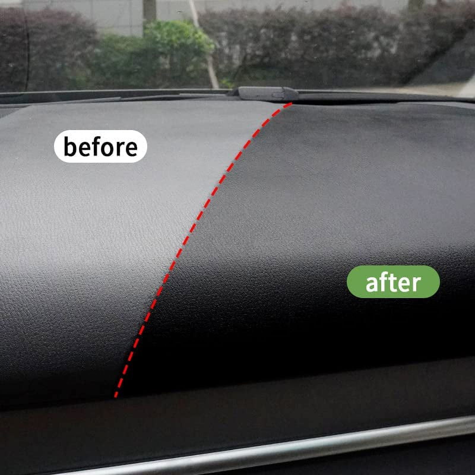 HGKJ Car Seat Interior Cleaner Auto Leather Clean Dressing Cleaner for  Fabric Plastic Vinyl Leather Surfaces Car Accessories - Price history &  Review, AliExpress Seller - HGKJ Store