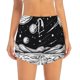 thumbnail image 2 of Balery Cosmic Landscape Celestial Art Pantalones cortos deportivos para mujer con forro y dos bolsillos, elásticos, para entrenamiento, gimnasio, yoga-Medium, 2 of 7