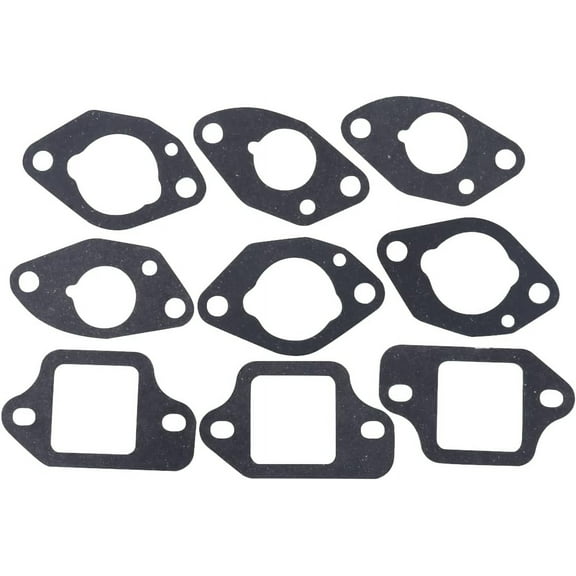 Carburetor Gaskets for Honda GCV135 GCV160 GCV190 GSV190 HRS216 HRT216 HRB216 HRR216 HRZ216 Lawn Mower 16212-Zl8-000 (Pack of 3)