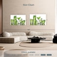 thumbnail image 4 of Elephant Stock Green Lime Cocktails Wall Art - Horizontal Canvas Wall Art - Living Room Wall Decor - Food And Drink Canvas - Green And White Decor - 48" x 32", 4 of 8