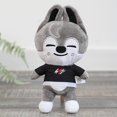 thumbnail image 1 of 1 st 20cm Stray Kids Skzoo Plyschdocka Leksak Cartoon Anime Docka Felix Chan Hyunjin Fans, Wolf Chan, 1 of 4