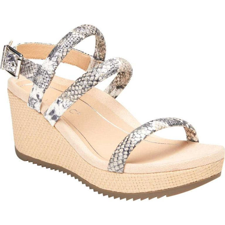 Vionic Women s Hoola Kora Wedge Espadrille Sandals Adjustable