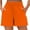 Orange-A1, variant on Lodgix Womens Sweat Shorts Casual Summer Drawstring Comfy Elastic High Waist Running Clothes with Pockets Beige XXL